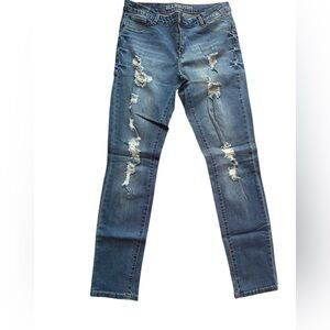 Bluenotes Distressed Blue Jeans Jeggings